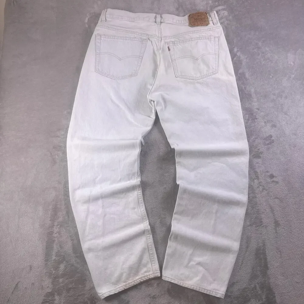Vintage Levi’s 501 Jeans Men’s 34x29 Light Wash Made USA 90s Distressed